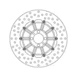 Brembo Serie Oro bromsskiva - Bromsskivor - D6291 - 1