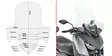 GIVI SPOILER YAM. X-MAX 300 (2017) - Vindskydd - D255731 - 1