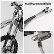 Moto-Master Bromsslang fram Husqvarna: C - Bromsslangar & Kopplingar - D134681 - 1