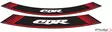 Puig Kit 8 Rim Strips Cbr C/Red - Fälgdekaler - D182441 - 1