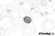 Puig Plug Oil Carter Honda C/Blue - Övriga Motordelar - D427321 - 1