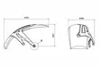 Puig Rear Hugger Bmw R1200R/Rs 15'-18' C - Huggers - D103841 - 3