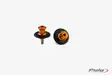 Puig Spools Hi-Tech Parts Dim.8 C/Orange - Crashpads - D261541 - 1