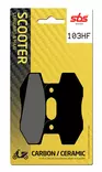 Sbs Bromsklossats Ceramic (551HF) - Bromsbelägg - D106571 - 0