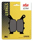 Sbs Bromsklossats Ceramic - Bromsbelägg - D106861 - 2