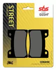 Sbs Bromsklossats Ceramic - Bromsbelägg - D106931 - 2
