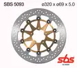 Sbs bromsskiva Standard - Bromsskivor - D131191 - 1