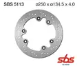Sbs bromsskiva Standard - Bromsskivor - D131211 - 1