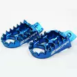 Scar Evolution Footpegs - Kawasaki Blue - Fotpinnar - D156041 - 1