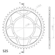 Supersprox Bakdrev Stål 1792.47 - Bakdrev - D6941 - 1