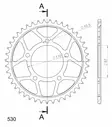 Supersprox Bakdrev Stål 829.43 - Bakdrev - D111751 - 2