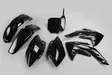 UFO Plastkit 5-delar Svart CRF150 07- - Plastkit - D33601 - 1