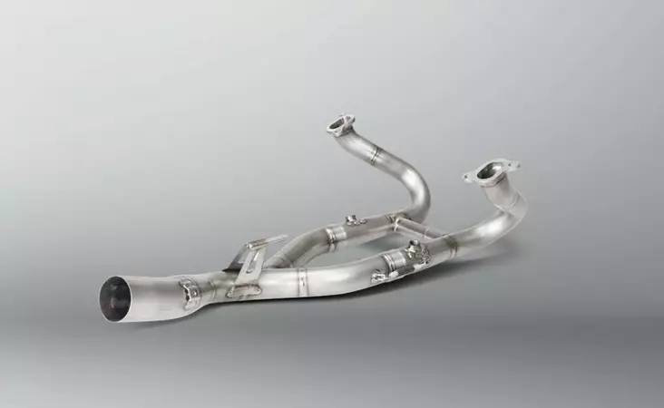 Akrapovic Optional Header (Titanium) 120 - Krökar - D86651 - 1