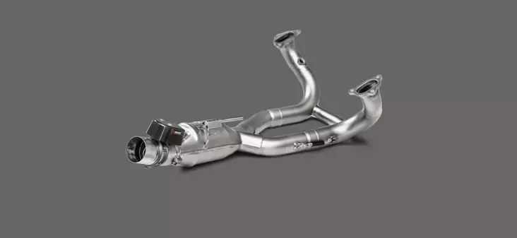 Akrapovic Optional Header (Titanium) R12 - Krökar - D386331 - 1