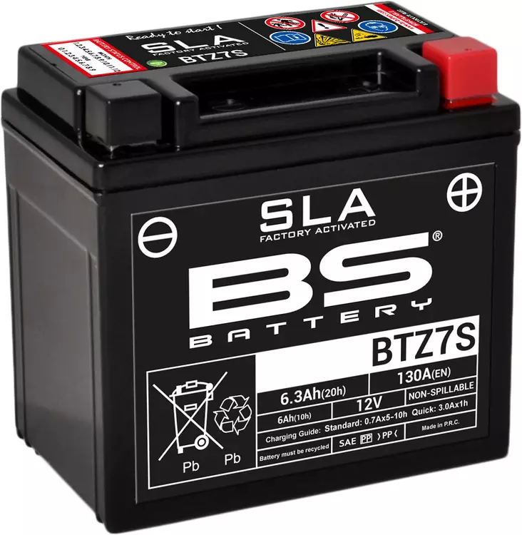 BS Battery BTZ7S (FA) SLA - Sealed & Act - Batterier - D151261 - 1