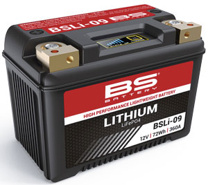 BS Battery BSLI-09 Lithiumbatteri - Batterier - D388661 - 1
