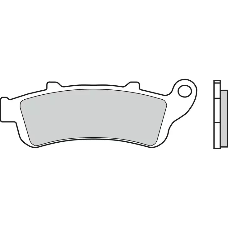 Brembo Bromsbelägg Sintered Front Road - Bromsbelägg - D6101 - 1