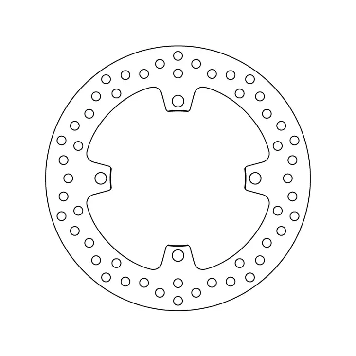 Brembo Serie Oro bromsskiva - Bromsskivor - D6271 - 1