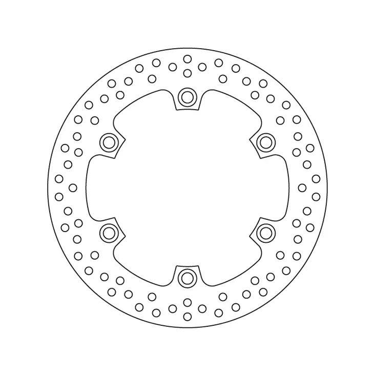 Brembo Serie Oro bromsskiva - Bromsskivor - D6281 - 1
