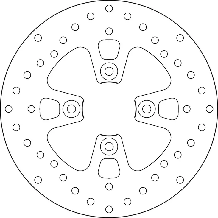 Brembo Serie Oro bromsskiva - Bromsskivor - D88071 - 1