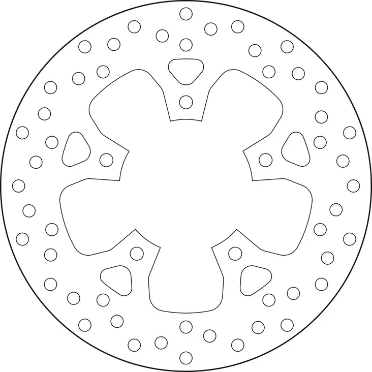 Brembo Serie Oro bromsskiva - Bromsskivor - D88211 - 1