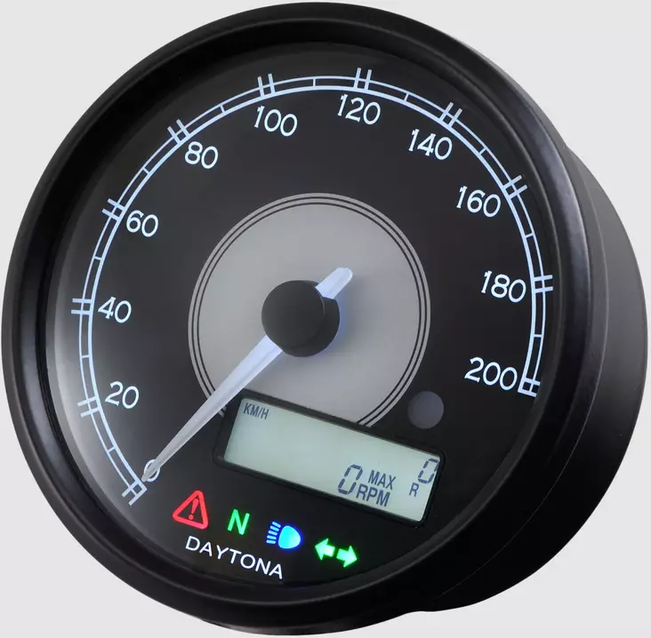 Daytona Velona 80 speedometer 0-200KM/H - Hastighetsmätare  - D136191 - 1