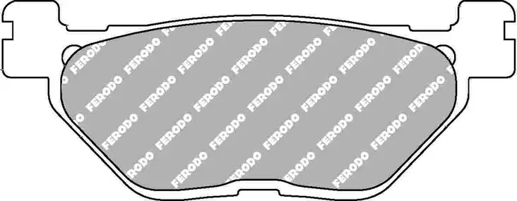 Ferodo brombklossats Sinter Grip Road ta - Bromsbelägg - D475691 - 1