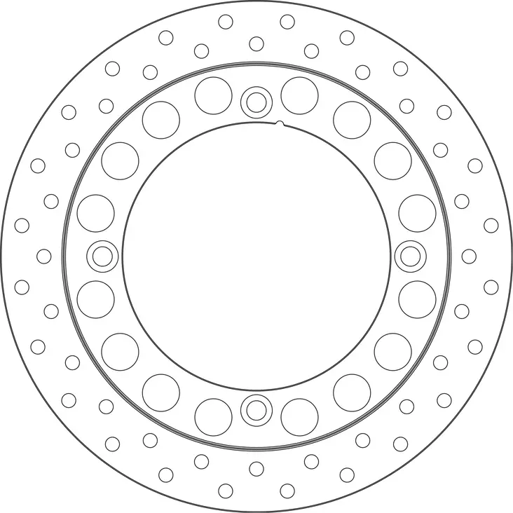 GOLDFREN Bromsskiva yd276 hd165,9 id144 - Bromsskivor - D26691 - 1