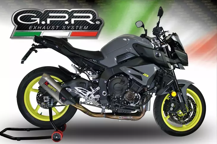 GPR Yamaha Mt-10 / Fj-10 2016/20 e4 Deca - Midpipes - D405701 - 1
