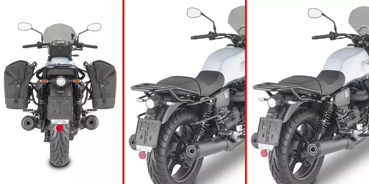 Givi TUB.HOLDER MOTO GUZZI V7 STONE (202 - Monteringsatser & Pakethållare - D459661 - 1