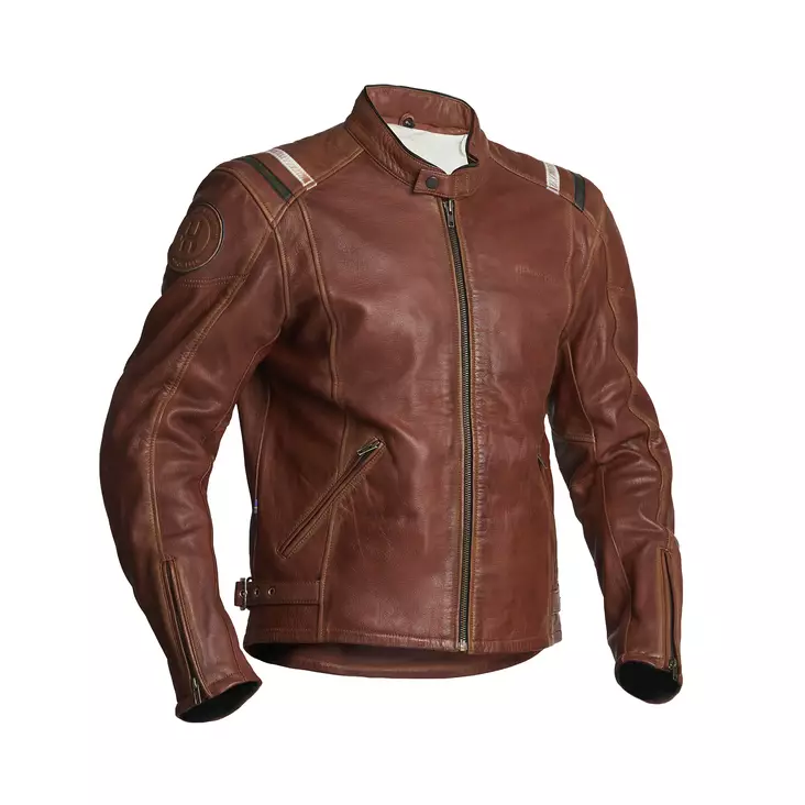 Halvarssons Skinnjacka Skalltorp Cognac - Skinnjackor & Västar  - D390081 - 1