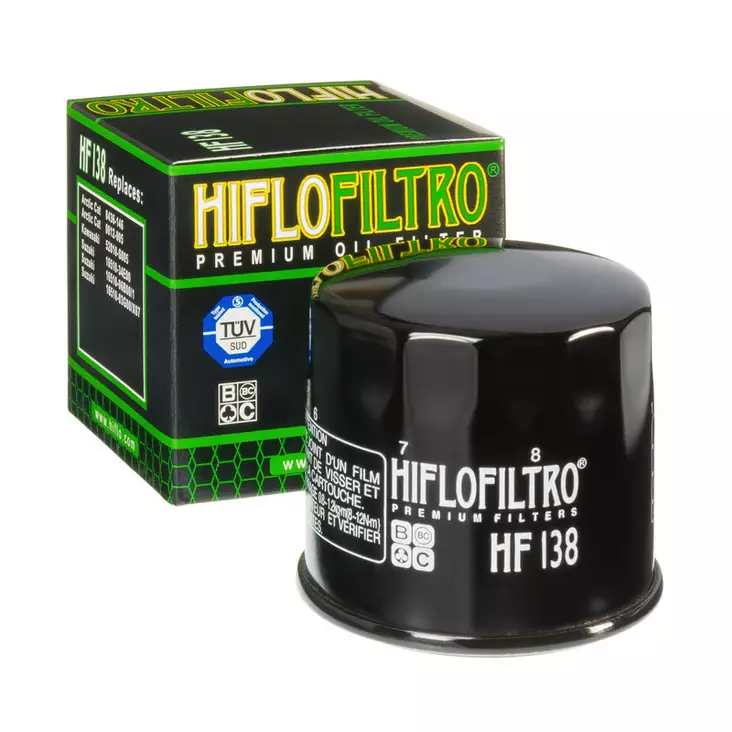 HiFlo oljefilter HF138 - Oljefilter - D4341 - 0