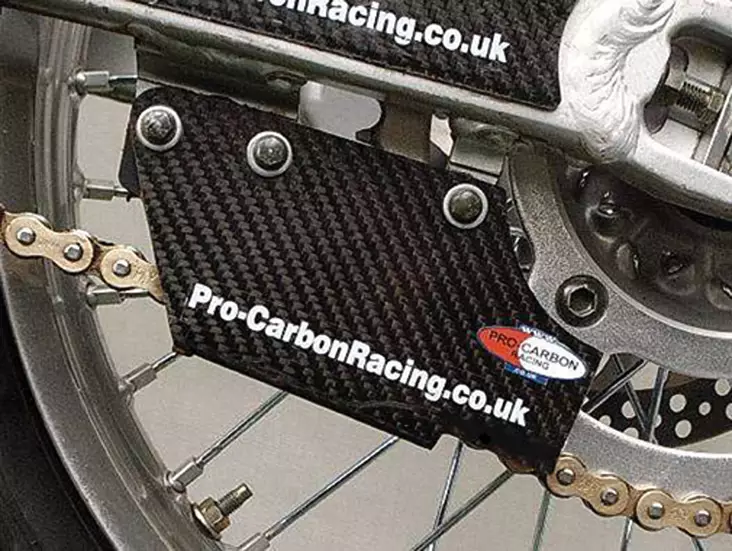 Kedjestyrare hållare PCR YZ125/250 08- - Kedjeskydd - D25111 - 1