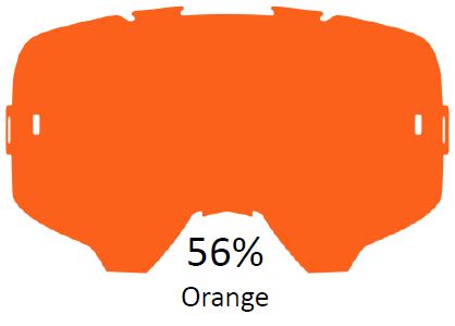Leatt Lins Orange 58% - Linser & Reservdelar Crossglasögon - D146511 - 1