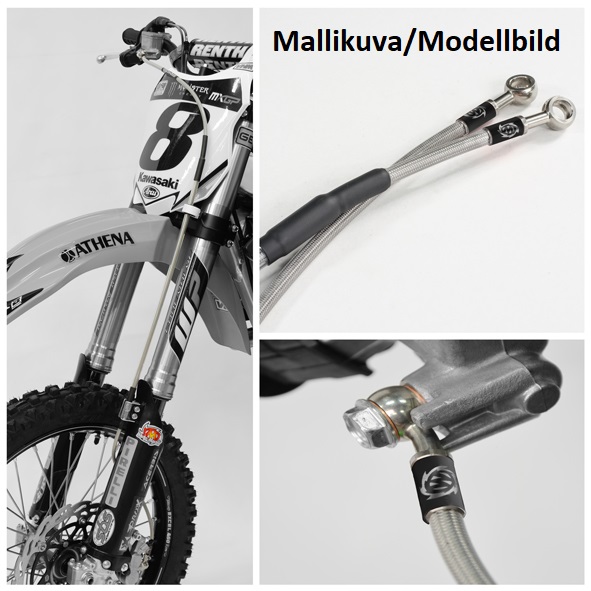 Moto-Master Bromsslang fram Husqvarna: C - Bromsslangar & Kopplingar - D134681 - 1