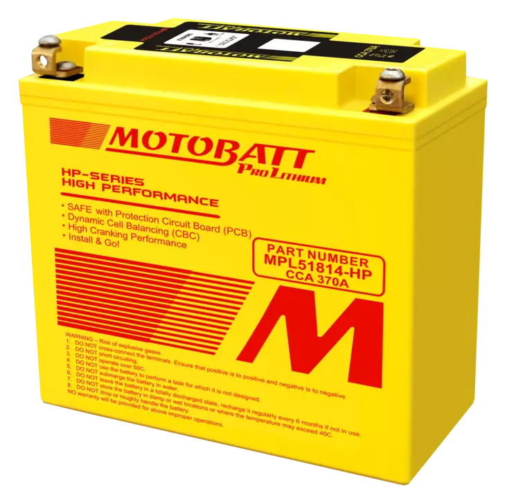 Motobatt Lithium batteri ML51814-HP - Batterier - D136291 - 1