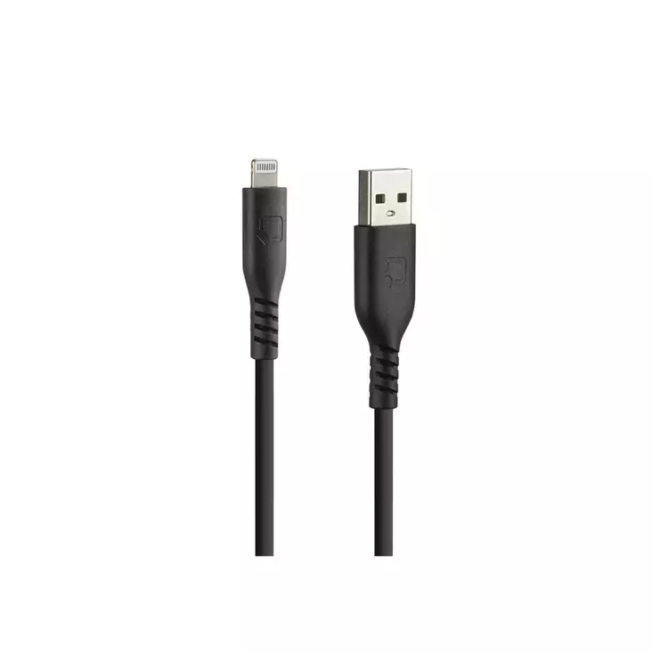 Optiline Silicon cable Usb A > Apple 8 P - Tillbehör till Mobiltelefon - D478471 - 1