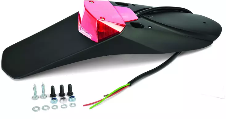 Polisport bakskärm med belysning (10) - Baklampor - D2911 - 1