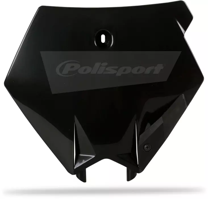 Polisport nummerskylt fram SX 03-06 svar - Nummerplåt - D3131 - 1