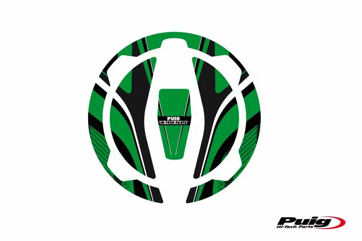 Puig Fuel Cap Cover Mod. Radikal Kawasak - Modellspecefika dekaler - D186191 - 1