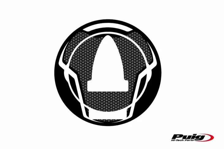 Puig Fuel Cap Cover Naked Aprilia C/Grey - Modellspecefika dekaler - D183231 - 1