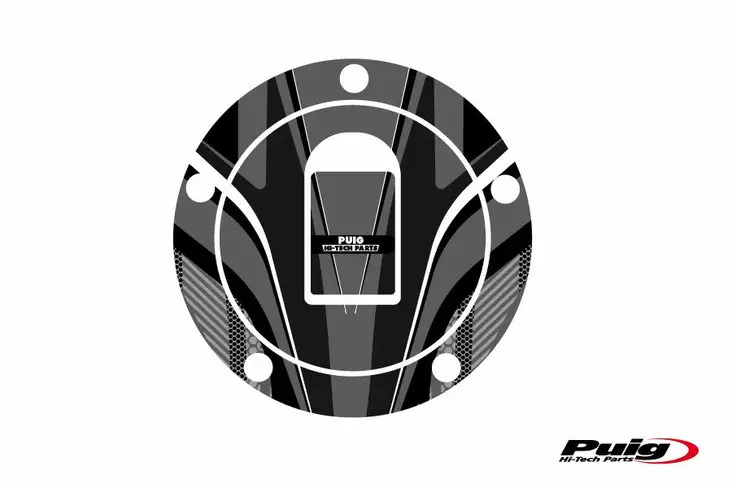 Puig Fuel Cap Cover Radical Kawasaki C/G - Modellspecefika dekaler - D183271 - 1