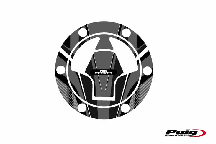 Puig Fuel Cap Cover Radical Kawasaki C/G - Modellspecefika dekaler - D183281 - 1