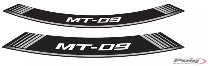 Puig Kit 8 Rim Strips Mt-09 C/Silver - Fälgdekaler - D185781 - 1