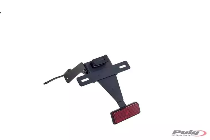Puig License Support Yamaha Tmax 12-16 C - Reg Plåts Hållare - D195791 - 0