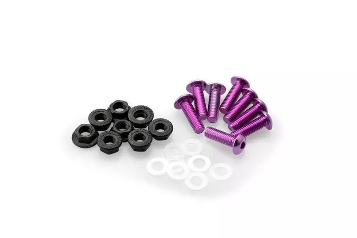 Puig Screw Kit C/Violet - Vindskyddsfästen och delar - D180481 - 1
