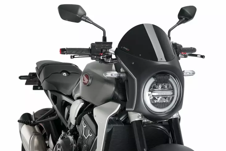 Puig Semifairing C/Black Honda Cb1000R N - Kåpor & Vingar Street - D261491 - 1