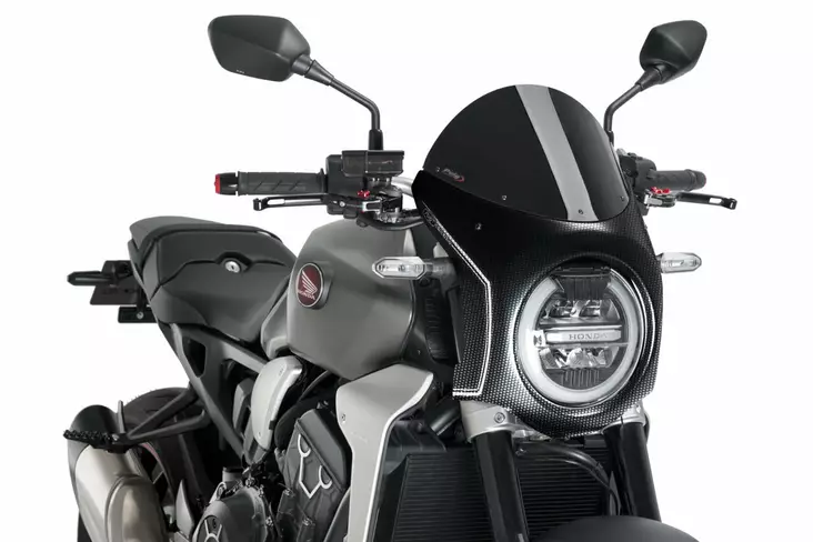 Puig Semifairing C/Simil Carbono Honda C - Kåpor & Vingar Street - D261501 - 1