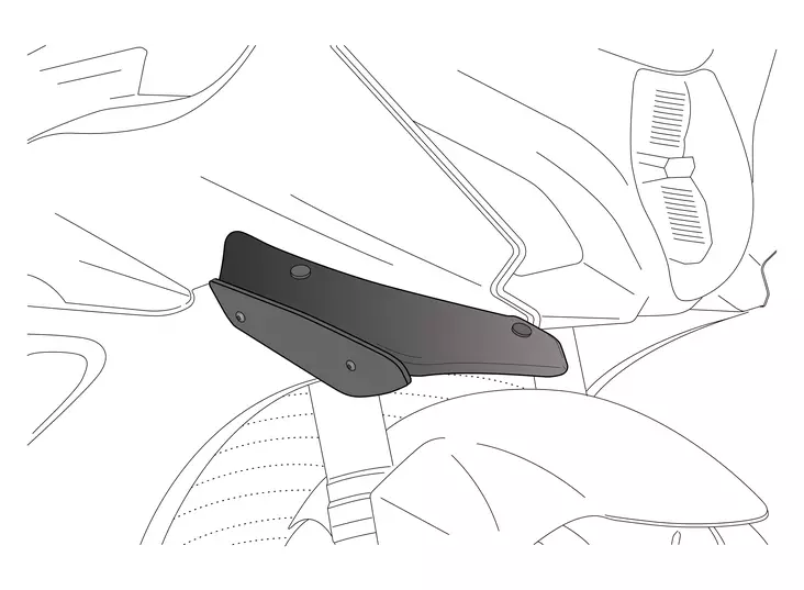 Puig Spares Deflectors Downforce Spoiler - Kåpor & Vingar Street - D342471 - 1