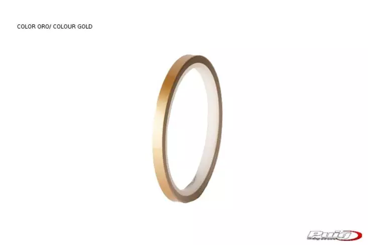 Puig Strip 6 Meters C/Gold Bronze - Fälgdekaler - D181151 - 1